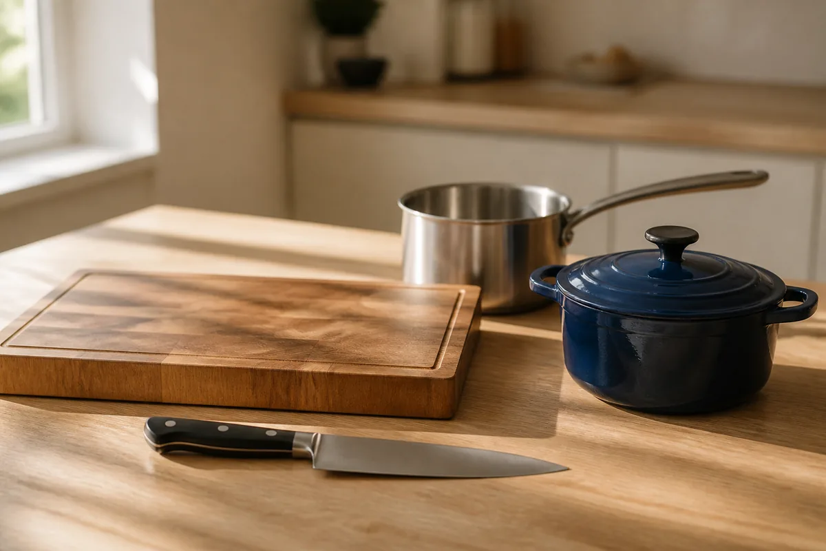 Ustensiles de cuisine indispensables : la liste utile