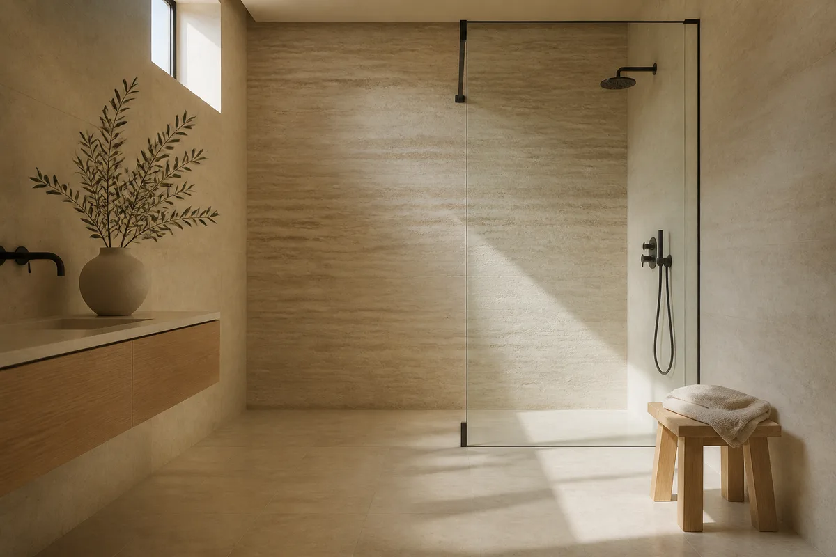 Salle de bain à l'italienne : réussir l'aménagement